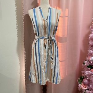 A NEW DAY STRIPED SUMMER DRESS